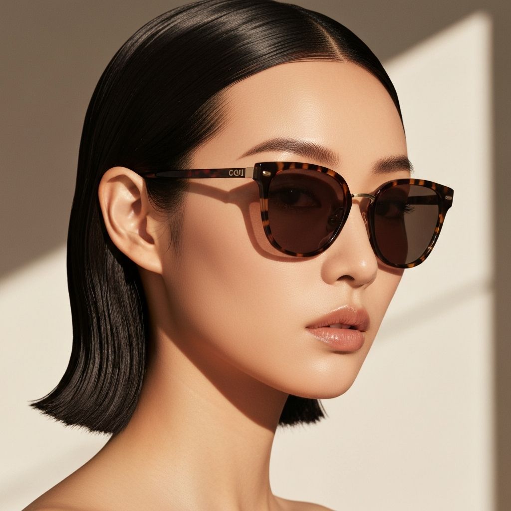High fashion sunglasses